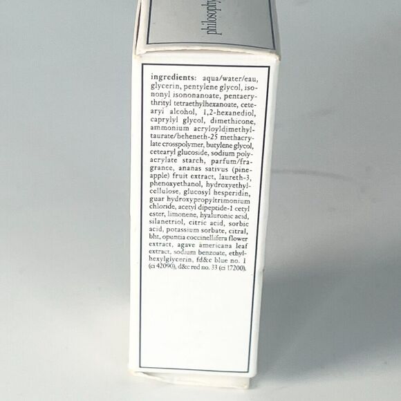 Philosophy Renewed Hope in a Jar Water Cream Moisturizer Travel .23fl oz 7ml New - Picture 5 of 6
